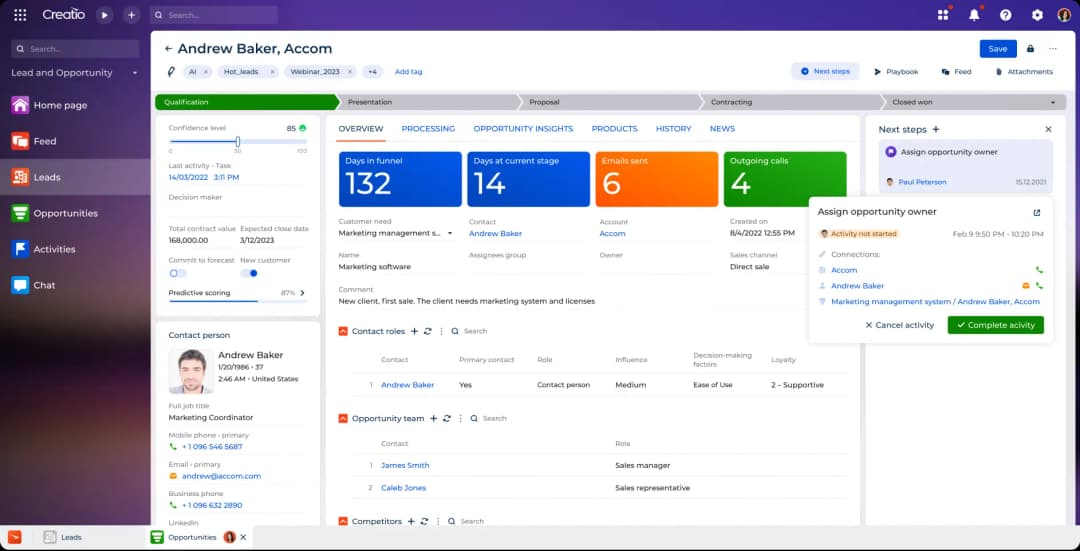CRM Application
